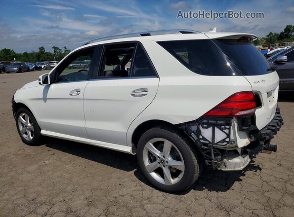 4JGDA5HB6JB091214 2018 MERCEDES-BENZ GLE White Trasero izquierdo