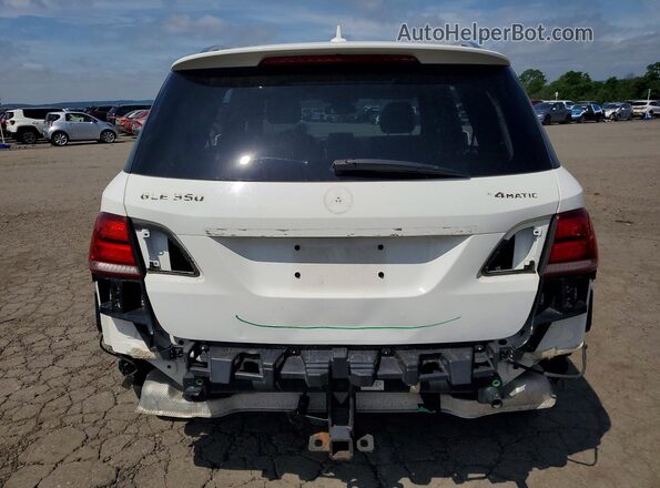 4JGDA5HB6JB091214 2018 MERCEDES-BENZ GLE White Vista trasera