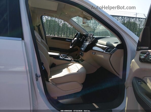 4JGDA5HB6JB139777 2018 MERCEDES-BENZ GLE 350 White წინა სალონის ხედი