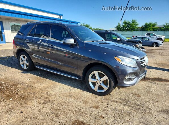 4JGDA5HB7GA748276 2016 MERCEDES-BENZ GLE Серый Передняя правая четверть