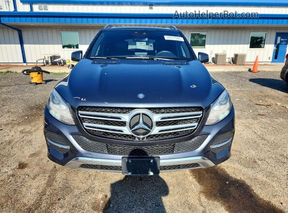 4JGDA5HB7GA748276 2016 MERCEDES-BENZ GLE Серый Вид спереди