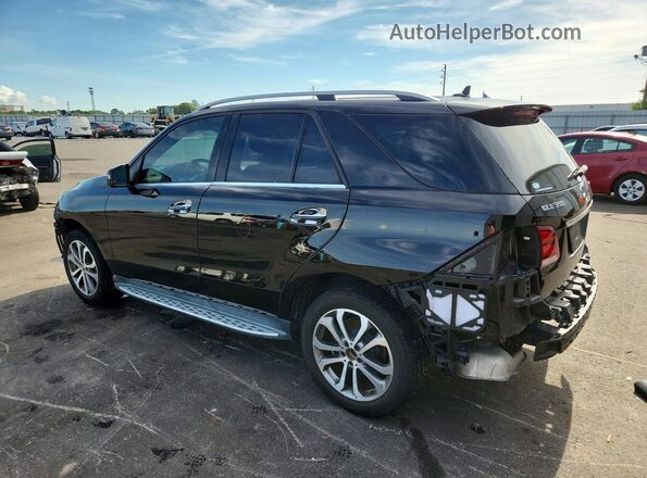 4JGDA5HB7HA913325 2017 MERCEDES-BENZ GLE Black Tył lewy