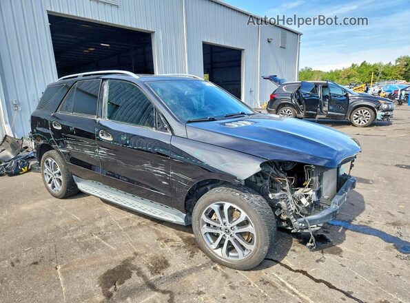 4JGDA5HB7HA913325 2017 MERCEDES-BENZ GLE Black Przód prawy