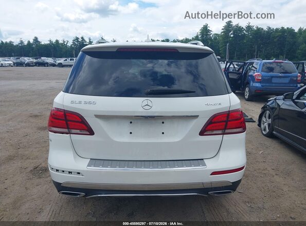 4JGDA5HB7JB047478 2018 MERCEDES-BENZ GLE 350 Белый 