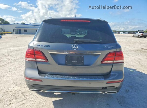 4JGDA5HB7JB102687 2018 MERCEDES-BENZ GLE Gray Widok z tyłu