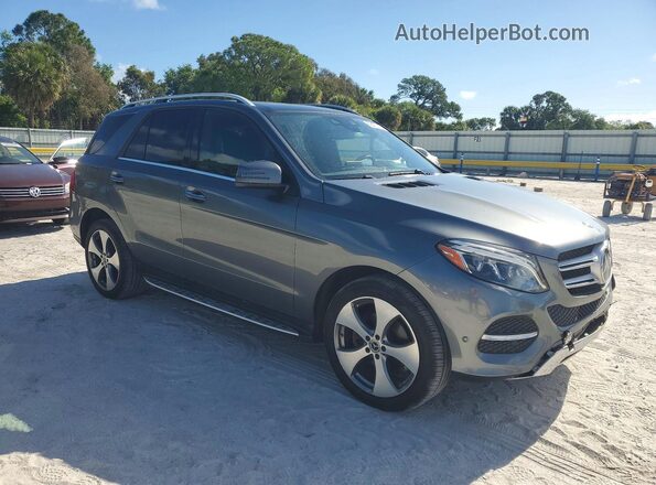 4JGDA5HB7JB102687 2018 MERCEDES-BENZ GLE Gray Przód prawy