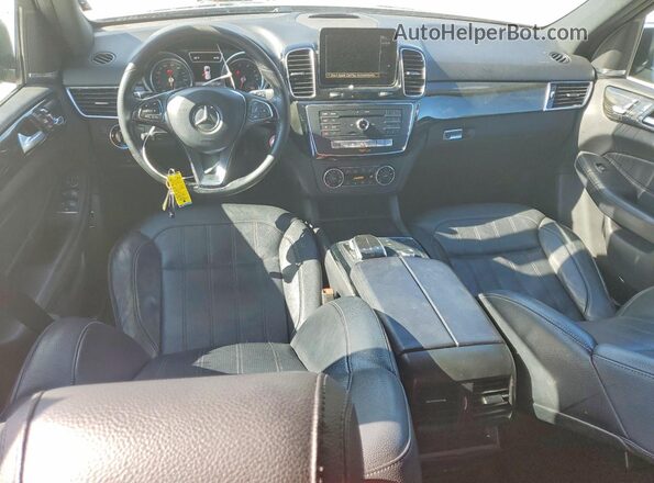 4JGDA5HB7JB102687 2018 MERCEDES-BENZ GLE Gray Widok deski rozdzielczej
