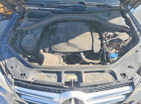 4JGDA5HB7JB102687 2018 MERCEDES-BENZ GLE Gray Widok komory silnika