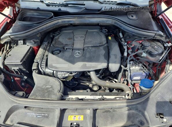 4JGDA5HB7JB185909 2018 MERCEDES-BENZ GLE Red Вид задньої частини салону