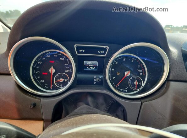 4JGDA5HB7JB185909 2018 MERCEDES-BENZ GLE Red Вид щитка приладів