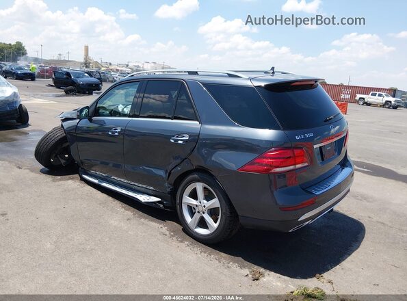 4JGDA5HB8GA696477 2016 MERCEDES-BENZ GLE 350 Gray Tył lewy