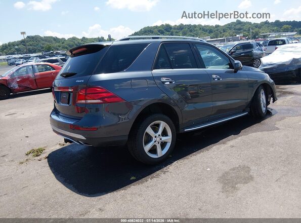 4JGDA5HB8GA696477 2016 MERCEDES-BENZ GLE 350 Gray Tył prawy