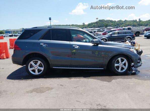 4JGDA5HB8GA696477 2016 MERCEDES-BENZ GLE 350 Gray Widok wnętrza z tyłu