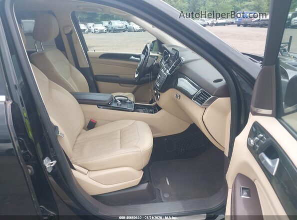 4JGDA5HB8GA786051 2016 MERCEDES-BENZ GLE 350 Черный Вид салона спереди