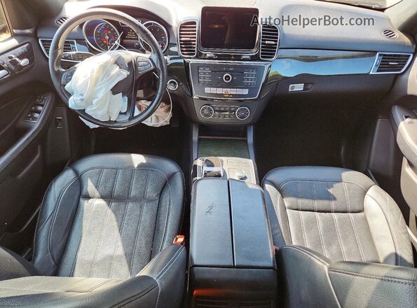 4JGDA5HB8HA963005 2017 MERCEDES-BENZ GLE Черный Вид панели приборов