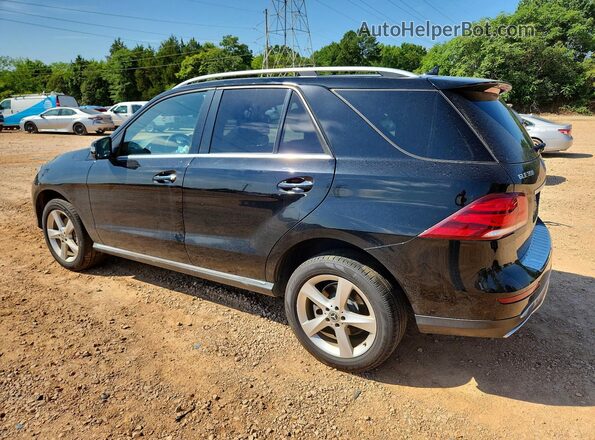 4JGDA5HB8HA963005 2017 MERCEDES-BENZ GLE Черный Задняя левая четверть