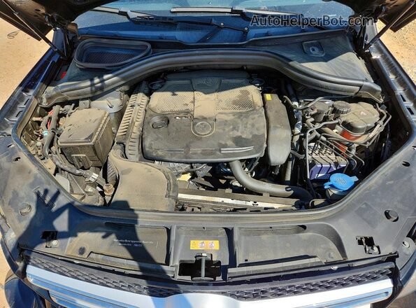 4JGDA5HB8HA963005 2017 MERCEDES-BENZ GLE Черный Вид подкапотного пространства