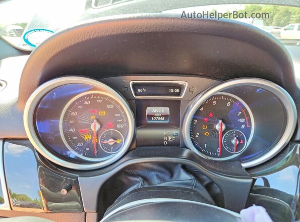 4JGDA5HB8HA963005 2017 MERCEDES-BENZ GLE Черный Вид щитка приборов
