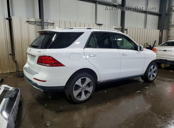 4JGDA5HB8JB066038 2018 MERCEDES-BENZ GLE White Trasero derecho