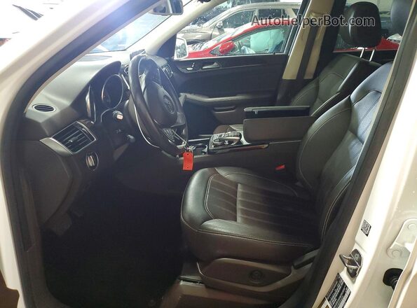 4JGDA5HB8JB066038 2018 MERCEDES-BENZ GLE White Vista interior delantera