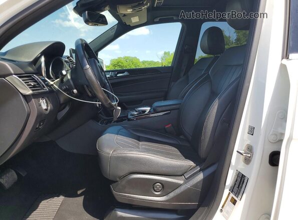 4JGDA5HB8JB072521 2018 MERCEDES-BENZ GLE Белый Вид салона спереди