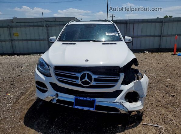 4JGDA5HB8JB072521 2018 MERCEDES-BENZ GLE Белый Вид спереди
