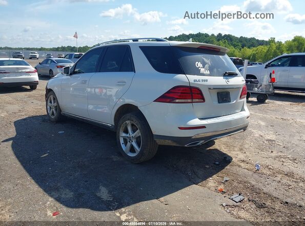4JGDA5HB8JB135424 2018 MERCEDES-BENZ GLE 350 Белый Задняя левая четверть