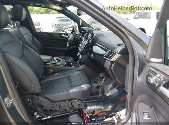 4JGDA5HB8JB153258 2018 MERCEDES-BENZ GLE 350 Gray Սալոնի դիմացի տեսք