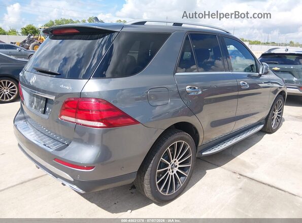 4JGDA5HB8JB153258 2018 MERCEDES-BENZ GLE 350 Gray Հետևի աջ