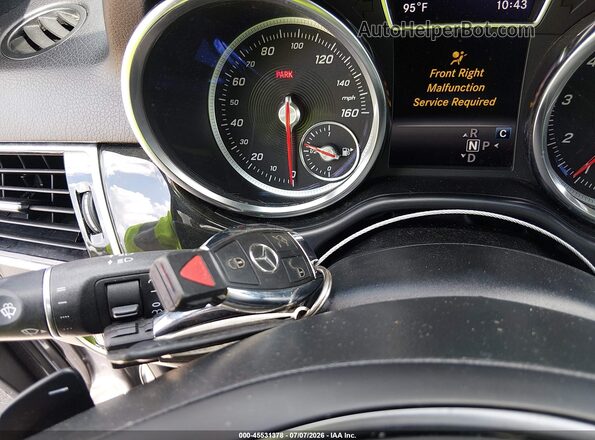 4JGDA5HB8JB153258 2018 MERCEDES-BENZ GLE 350 Gray Առջևի վահանակի տեսք