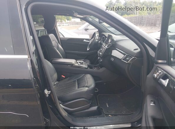 4JGDA5HB8JB169279 2018 MERCEDES-BENZ GLE 350 Black Widok wnętrza z przodu