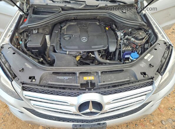 4JGDA5HB9GA661706 2016 MERCEDES-BENZ GLE Silver Widok komory silnika
