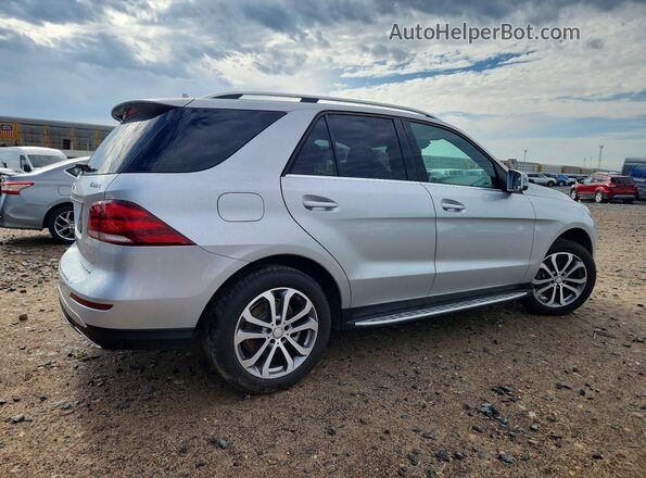 4JGDA5HB9GA661706 2016 MERCEDES-BENZ GLE Silver Tył prawy