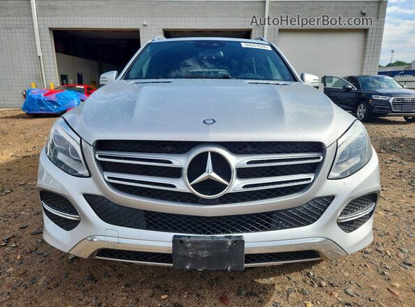 4JGDA5HB9GA661706 2016 MERCEDES-BENZ GLE Silver Widok z przodu