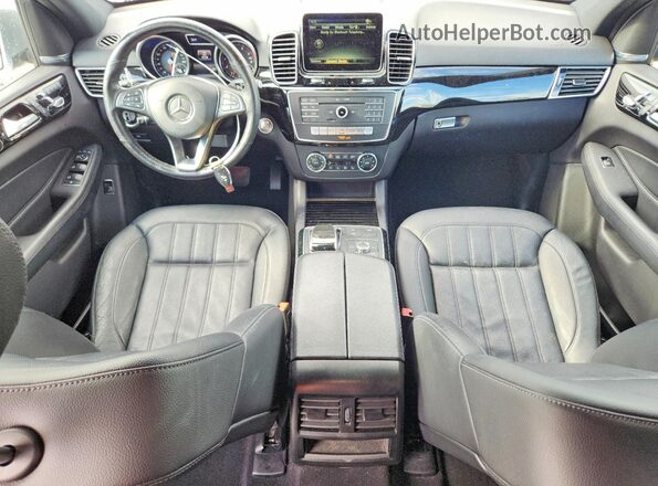 4JGDA5HB9GA661706 2016 MERCEDES-BENZ GLE Silver Widok deski rozdzielczej