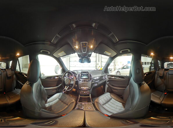 4JGDA5HB9GA661706 2016 MERCEDES-BENZ GLE Silver Widok wnętrza 360 stopni