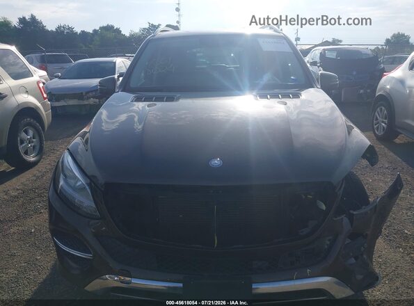 4JGDA5HB9GA812575 2016 MERCEDES-BENZ GLE 350 Коричневый Вид щитка приборов
