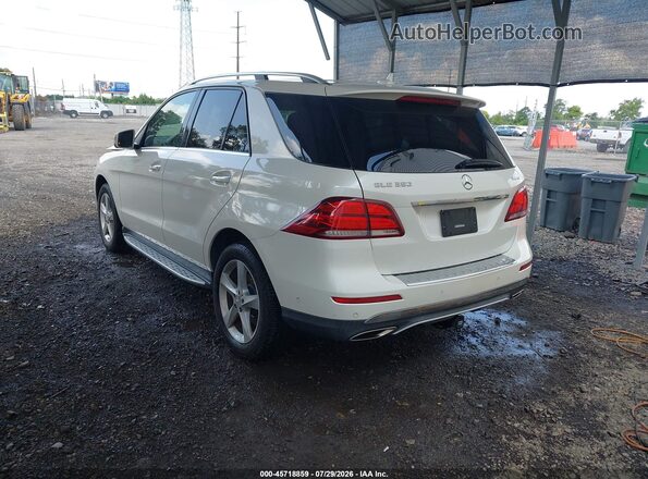 4JGDA5HB9HA846209 2017 MERCEDES-BENZ GLE 350 Белый Задняя левая четверть