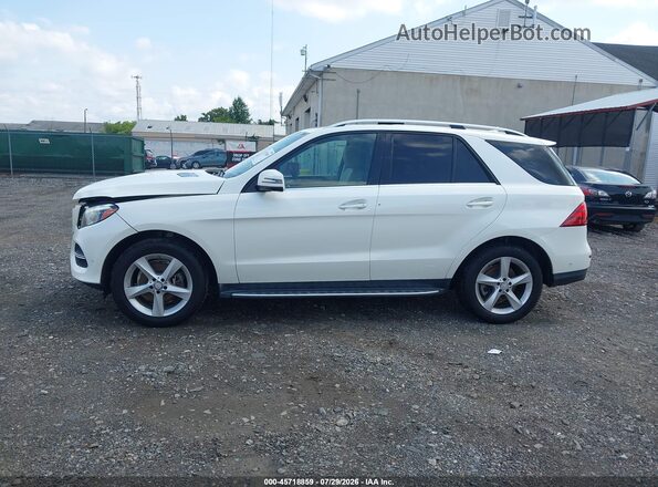 4JGDA5HB9HA846209 2017 MERCEDES-BENZ GLE 350 Белый Панорамный вид салона 360°