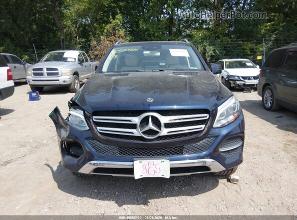 4JGDA5HB9HA962087 2017 MERCEDES-BENZ GLE 350 Dark Blue Вид щитка приладів