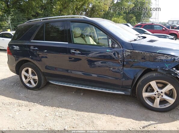 4JGDA5HB9HA962087 2017 MERCEDES-BENZ GLE 350 Dark Blue Вид задньої частини салону
