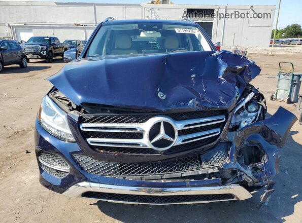 4JGDA5HB9HA972103 2017 MERCEDES-BENZ GLE Blue Widok z przodu