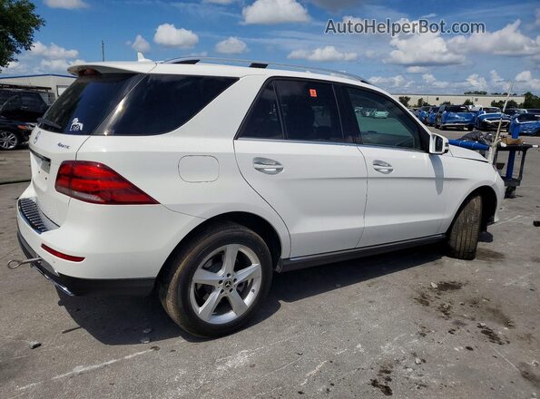 4JGDA5HB9JB070275 2018 MERCEDES-BENZ GLE White Rear right