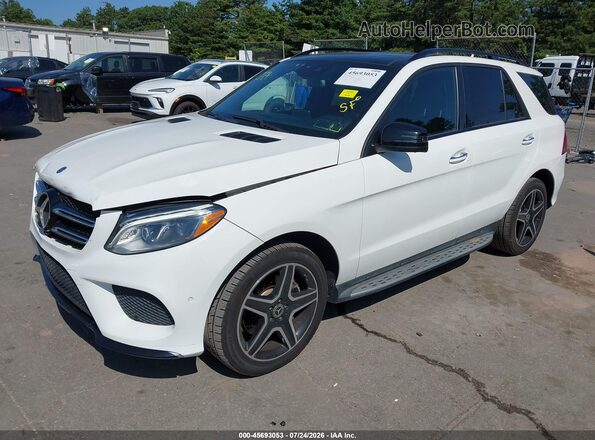 4JGDA5HB9JB106028 2018 MERCEDES-BENZ GLE 350 White Przód lewy