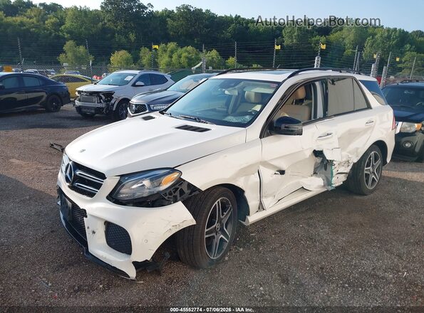 4JGDA5HB9JB158565 2018 MERCEDES-BENZ GLE 350 White Vista tres cuartos delantera izquierda