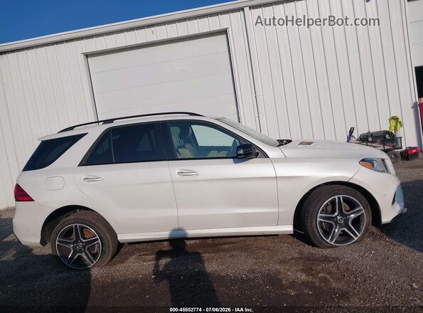 4JGDA5HB9JB158565 2018 MERCEDES-BENZ GLE 350 White Vista interior trasera