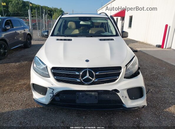 4JGDA5HB9JB158565 2018 MERCEDES-BENZ GLE 350 White Vista del cuadro de instrumentos