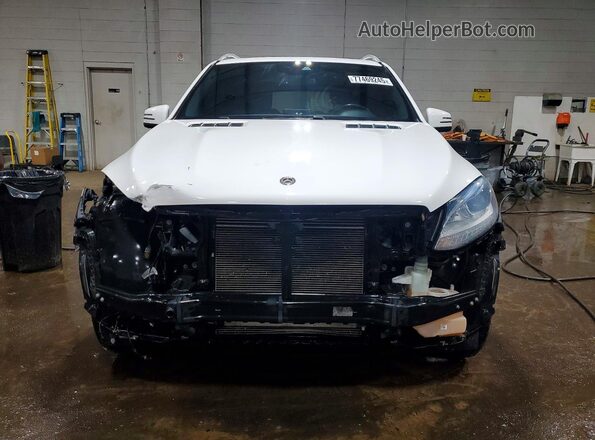 4JGDA5HB9JB186284 2018 MERCEDES-BENZ GLE White Вид спереду
