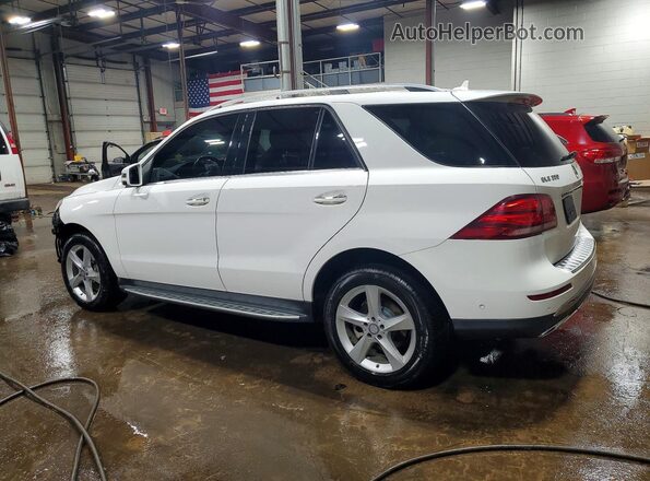 4JGDA5HB9JB186284 2018 MERCEDES-BENZ GLE White Задня ліва чверть