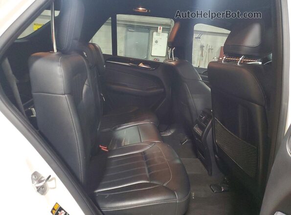 4JGDA5HB9JB186284 2018 MERCEDES-BENZ GLE White Вид задніх сидінь